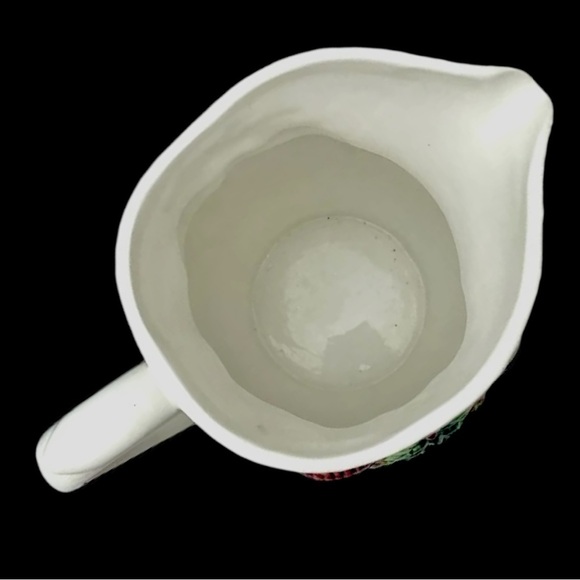 Vintage Inspirado ‘Deck the Holly’ Holiday Pitcher Christmas Holly & Bow design - Picture 10 of 12